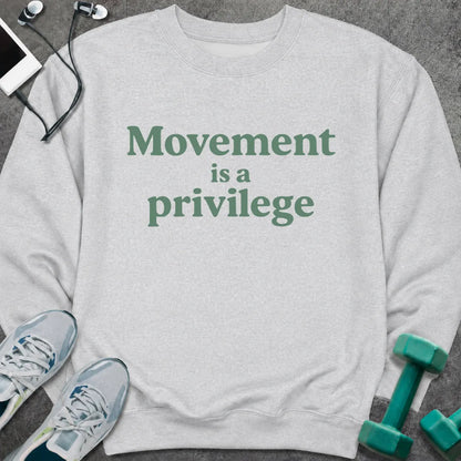 Sweatshirt Ash / S Movement Privilege Sweatshirt