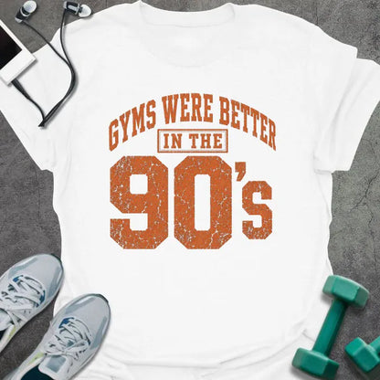 T-Shirt White / S Nineties Gym T-Shirt