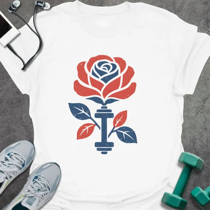 T-Shirt White / S Patriot Rose T-Shirt