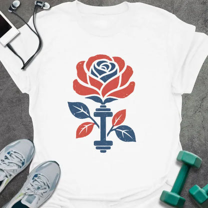 T-Shirt White / S Patriot Rose T-Shirt