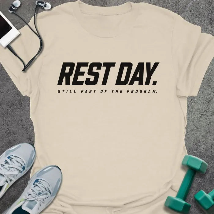 T-Shirt Natural / S Rest Program T-Shirt