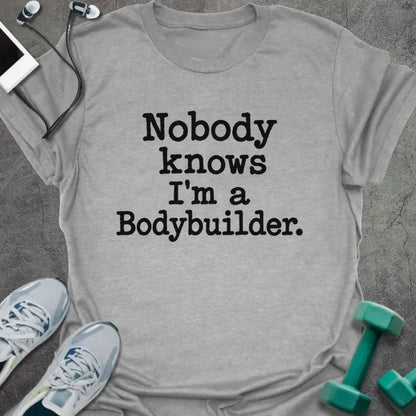 T-Shirt Sport Grey / M Secret Bodybuilder T-Shirt