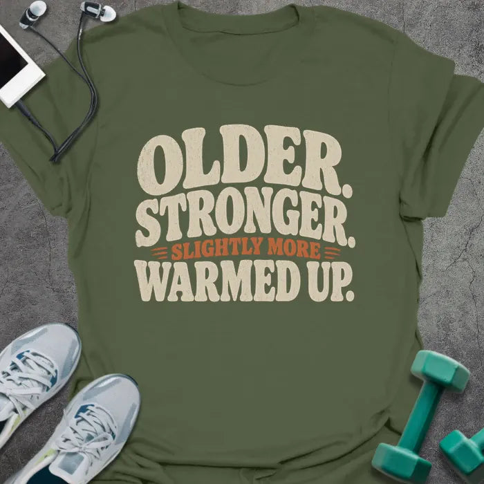 T-Shirt Military Green / S Slightly Warmed T-Shirt