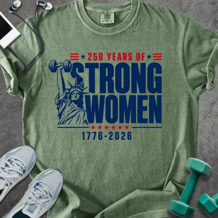 T-Shirt Moss / S Strong Women