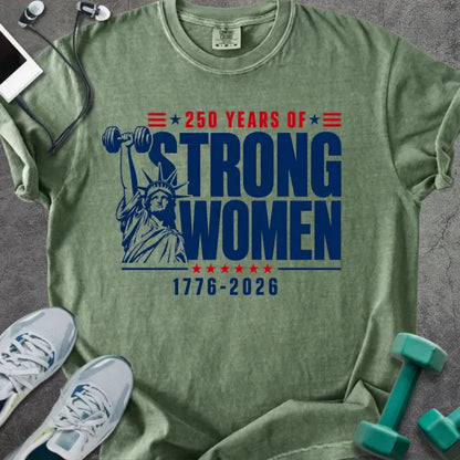 T-Shirt Moss / S Strong Women