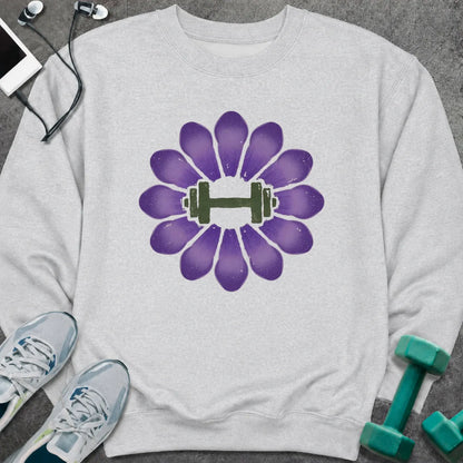 Sweatshirt Ash / S Crocus Dumbbell Sweatshirt