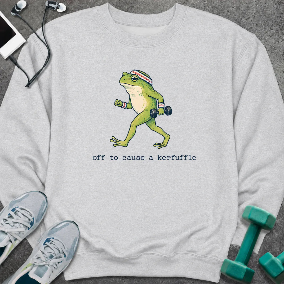 Sweatshirt Ash / S Frog Kerfuffle Sweatshirt