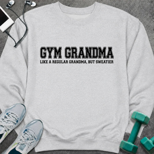 Sweatshirt Ash / S Gym Grandma Sweatshirt