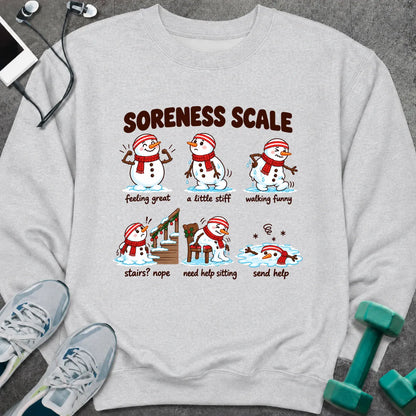 Sweatshirt Ash / S Soreness Scale Sweatshirt