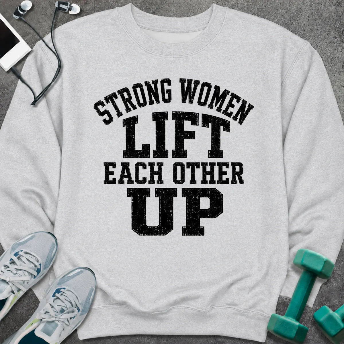 Sweatshirt Ash / S Women Lift Sweatshirt
