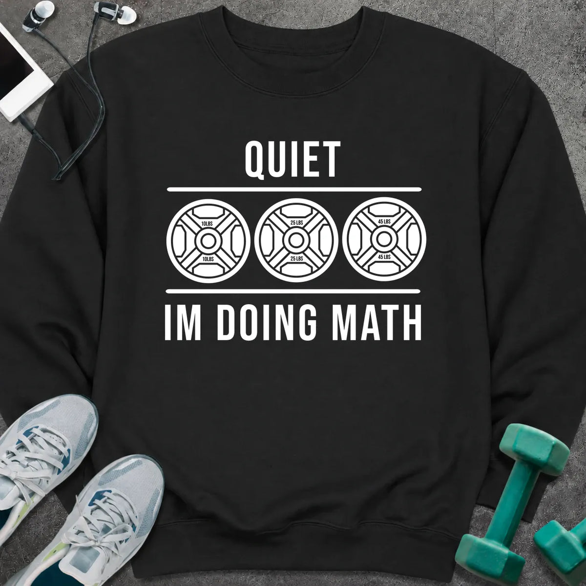 Sweatshirt Black / S Doing Math Sweatshirt