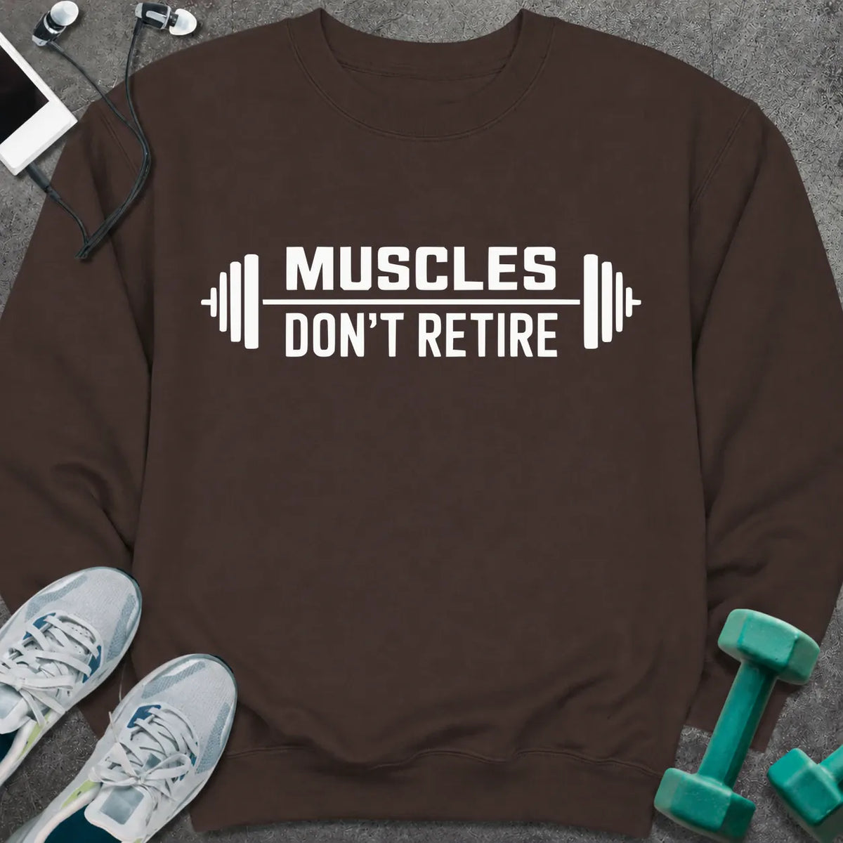 Sweatshirt Dark Chocolate / S Don't Retire Sweatshirt