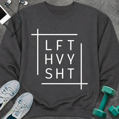 Sweatshirt Dark Heather / S LFT HVY SHT Sweatshirt
