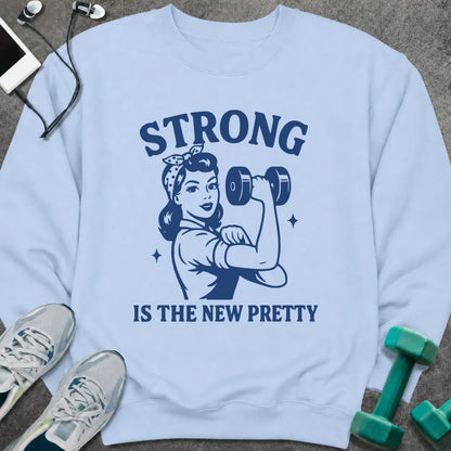 Sweatshirt Light Blue / S New Pretty Sweatshirt