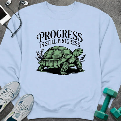 Sweatshirt Light Blue / S Progress Sweatshirt