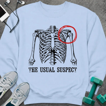 Sweatshirt Light Blue / S Usual Suspect Sweatshirt