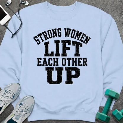 Sweatshirt Light Blue / S Women Lift Sweatshirt
