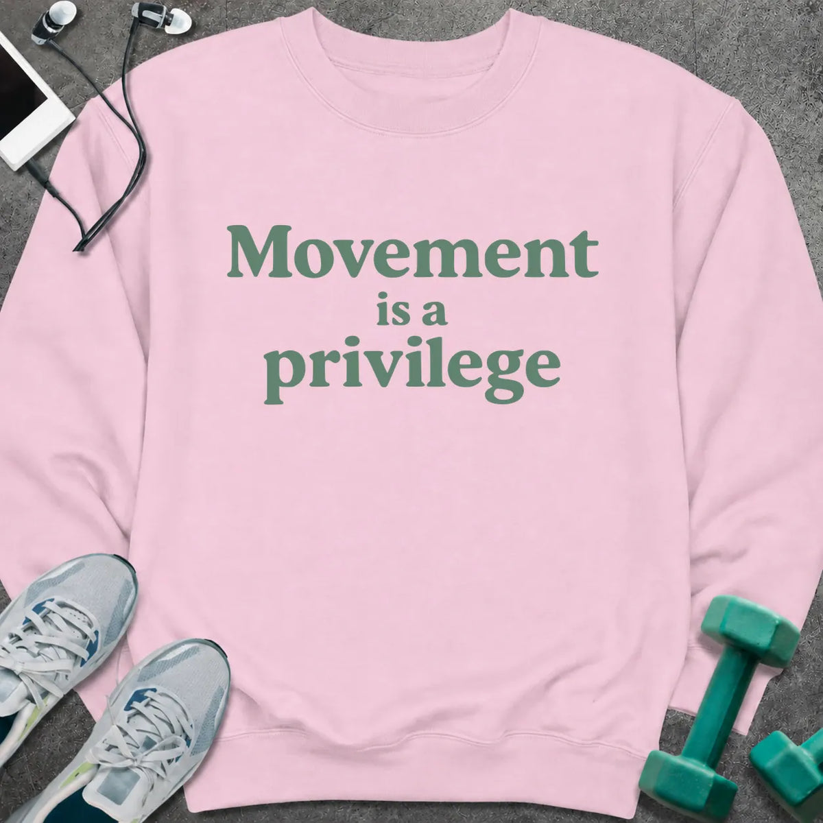Sweatshirt Light Pink / S Movement Privilege Sweatshirt