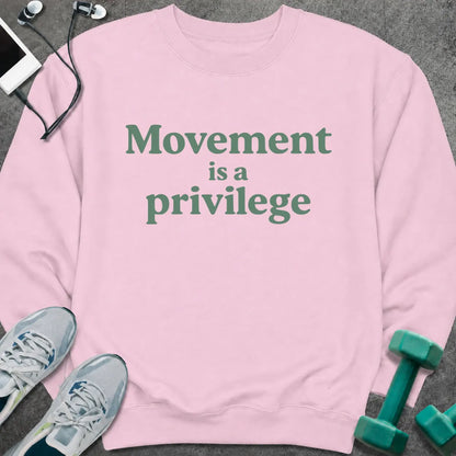 Sweatshirt Light Pink / S Movement Privilege Sweatshirt