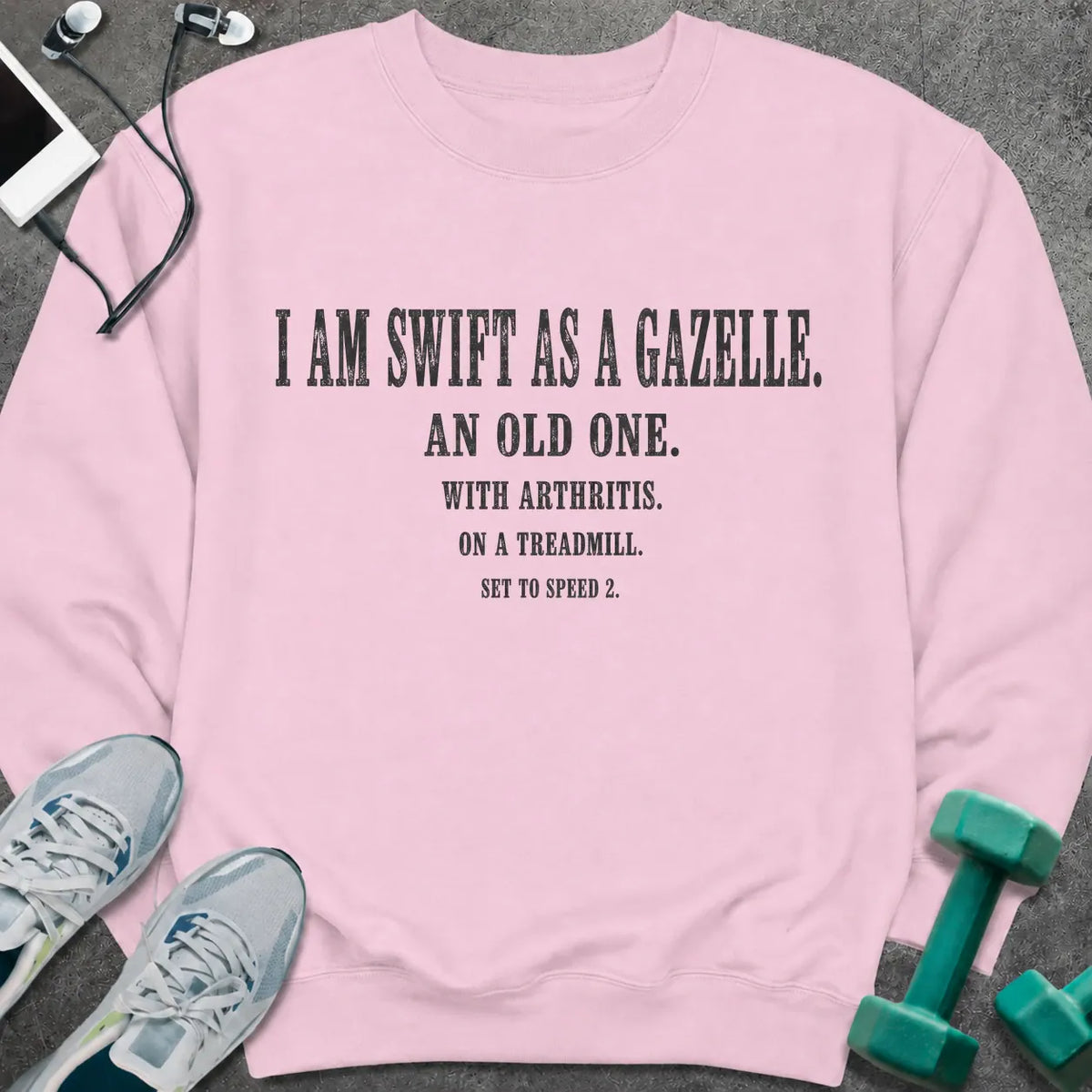 Sweatshirt Light Pink / S Swift Gazelle Sweatshirt
