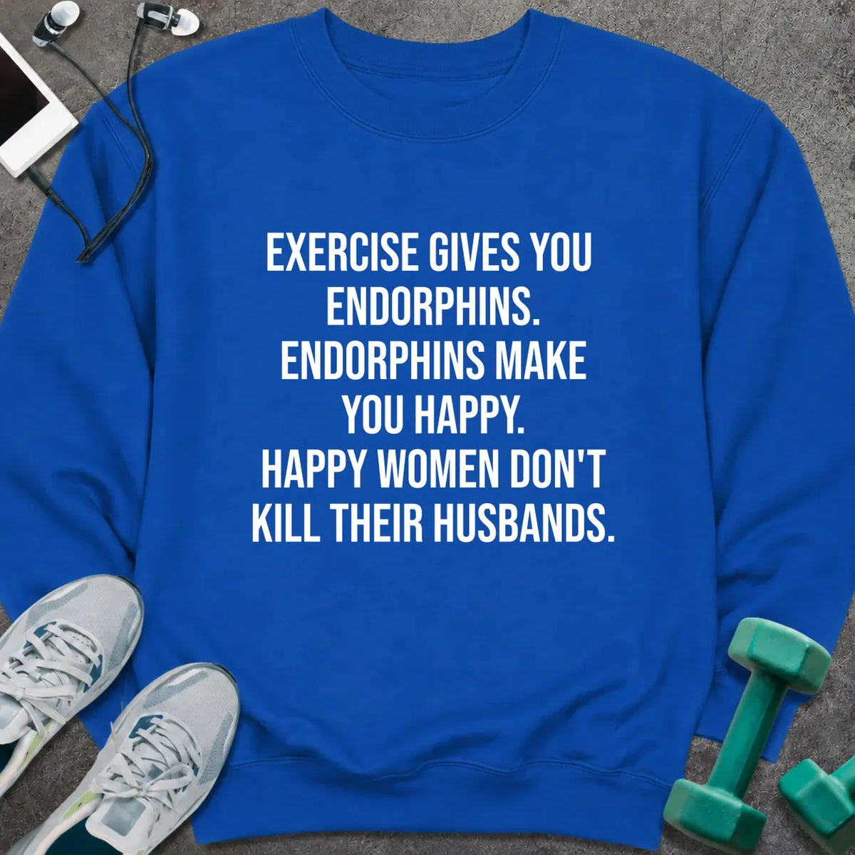 Sweatshirt Royal / S Endorphins Sweatshirt