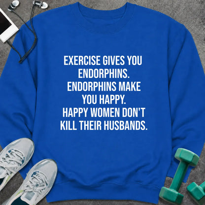 Sweatshirt Royal / S Endorphins Sweatshirt