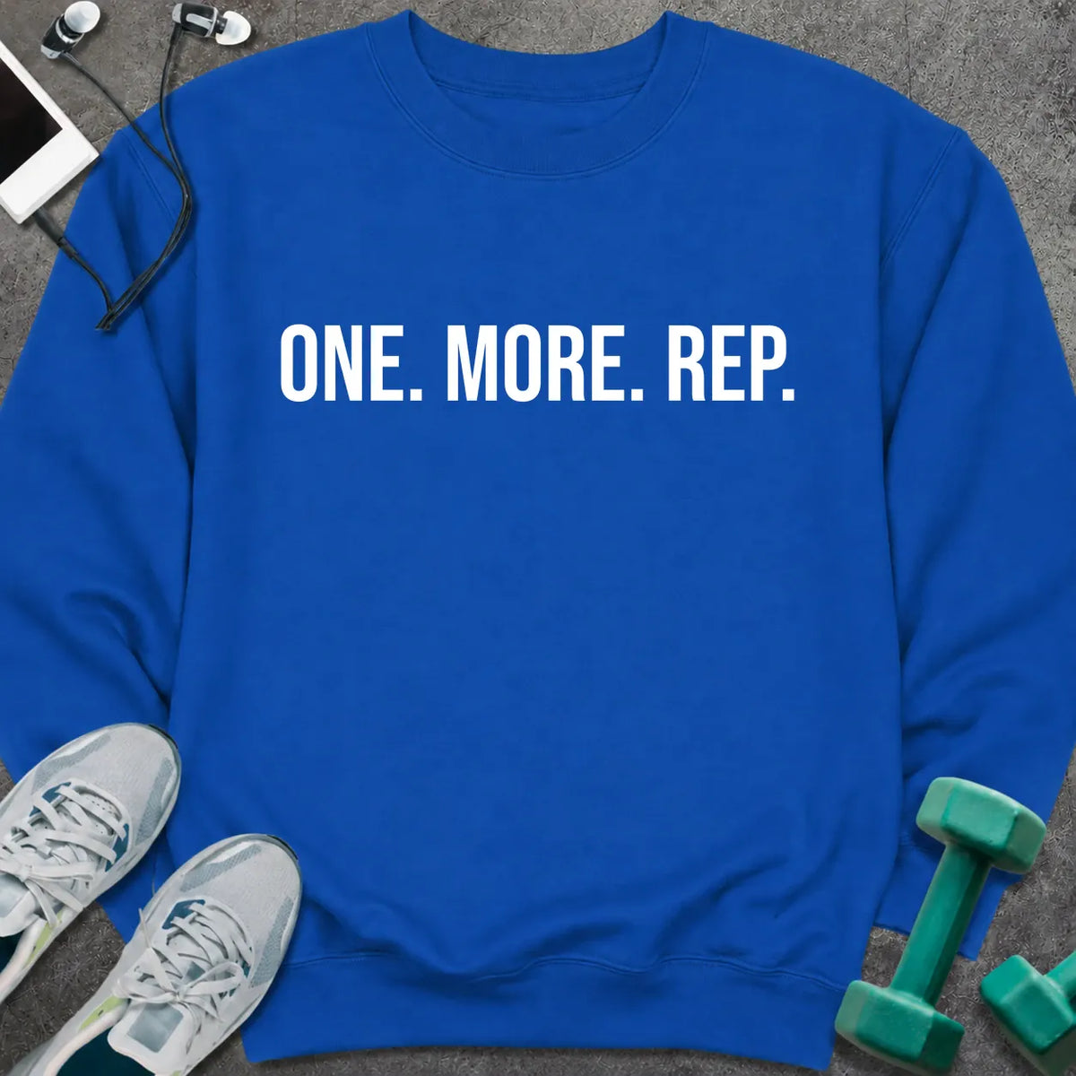 Sweatshirt Royal / S One More Rep Sweatshirt