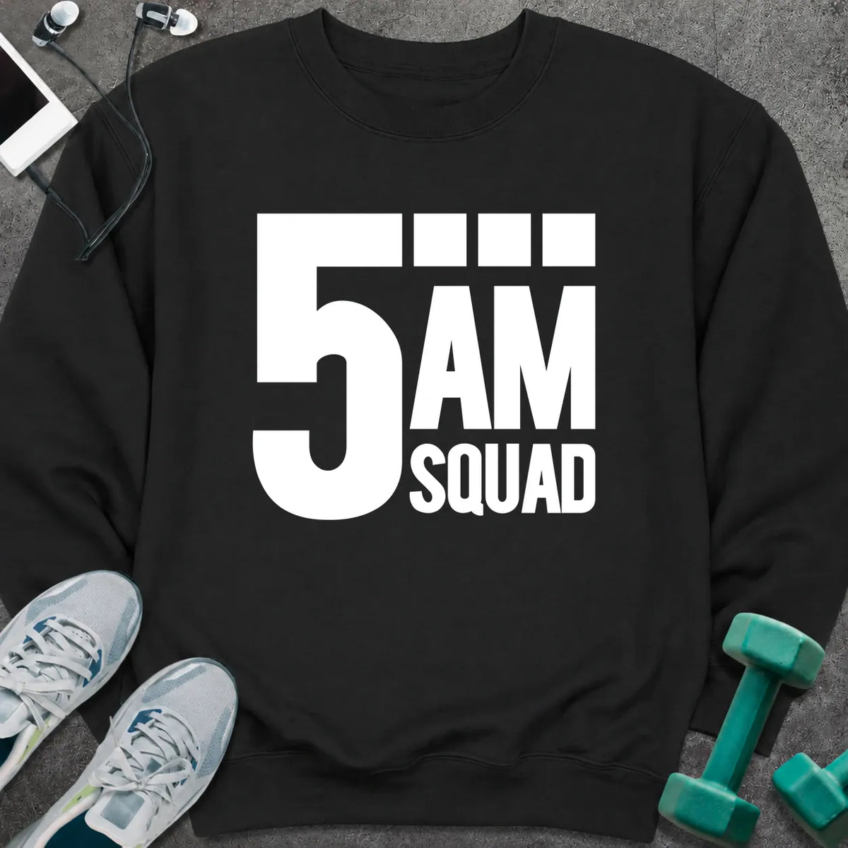 Sweatshirt S / Black 5AM Squad Sweatshirt
