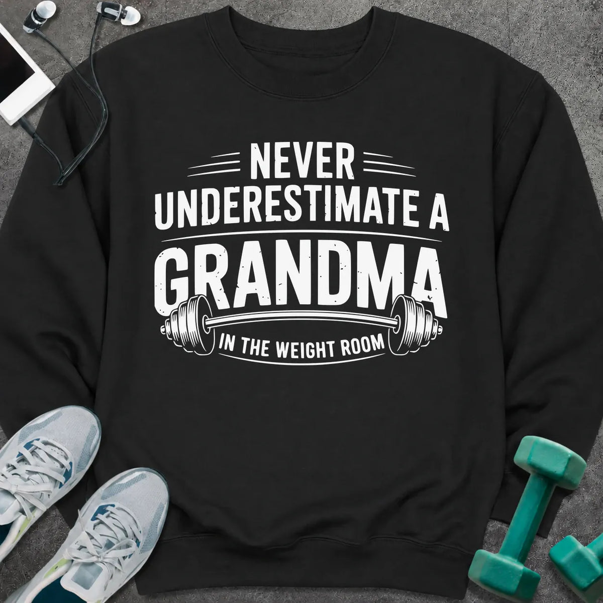 Sweatshirt S / Black Grandma Weight Sweatshirt