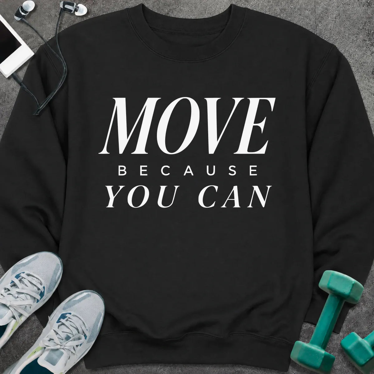 Sweatshirt S / Black Move Freely Sweatshirt
