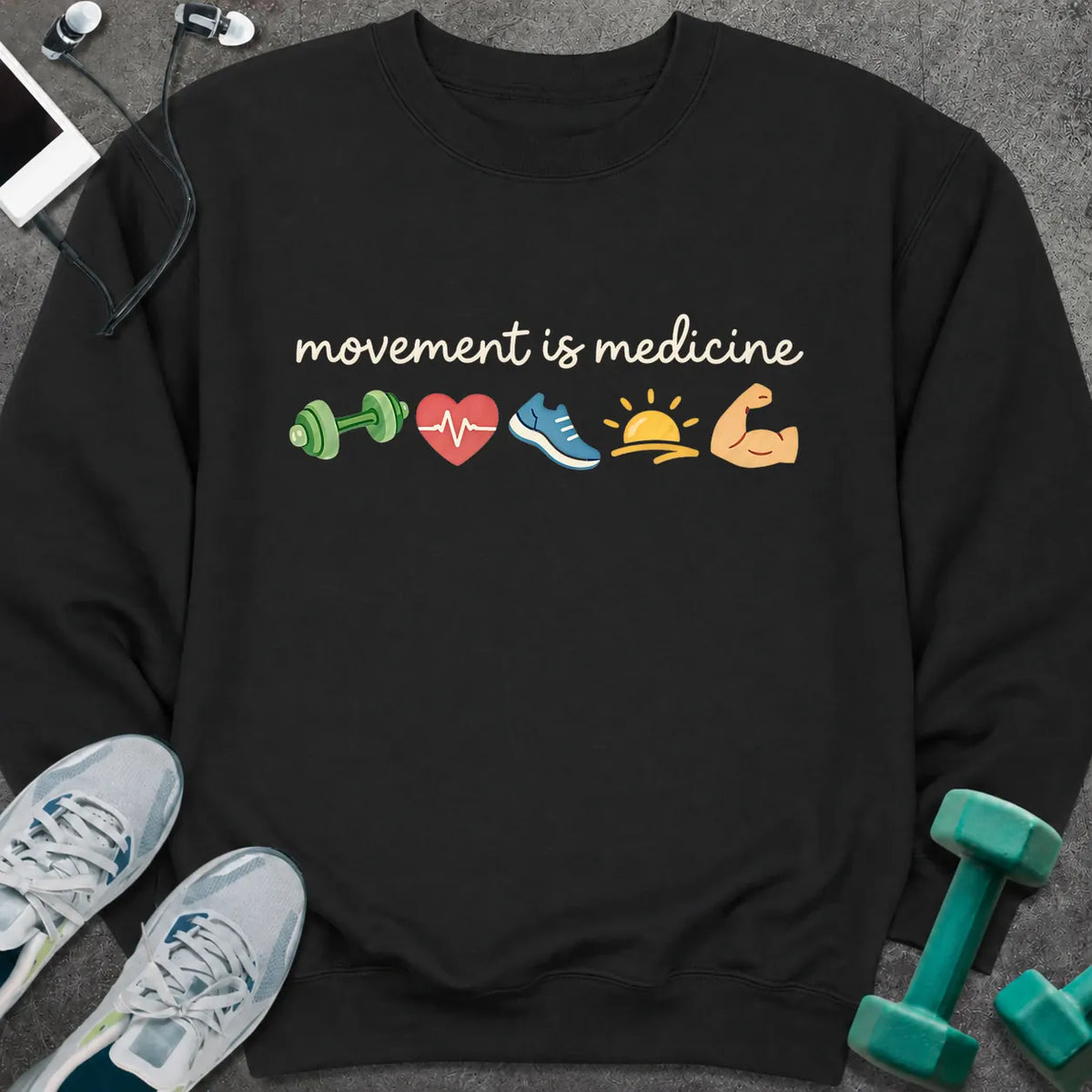 Sweatshirt S / Black Movement Medicine Sweatshirt