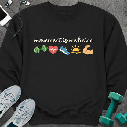 Sweatshirt S / Black Movement Medicine Sweatshirt
