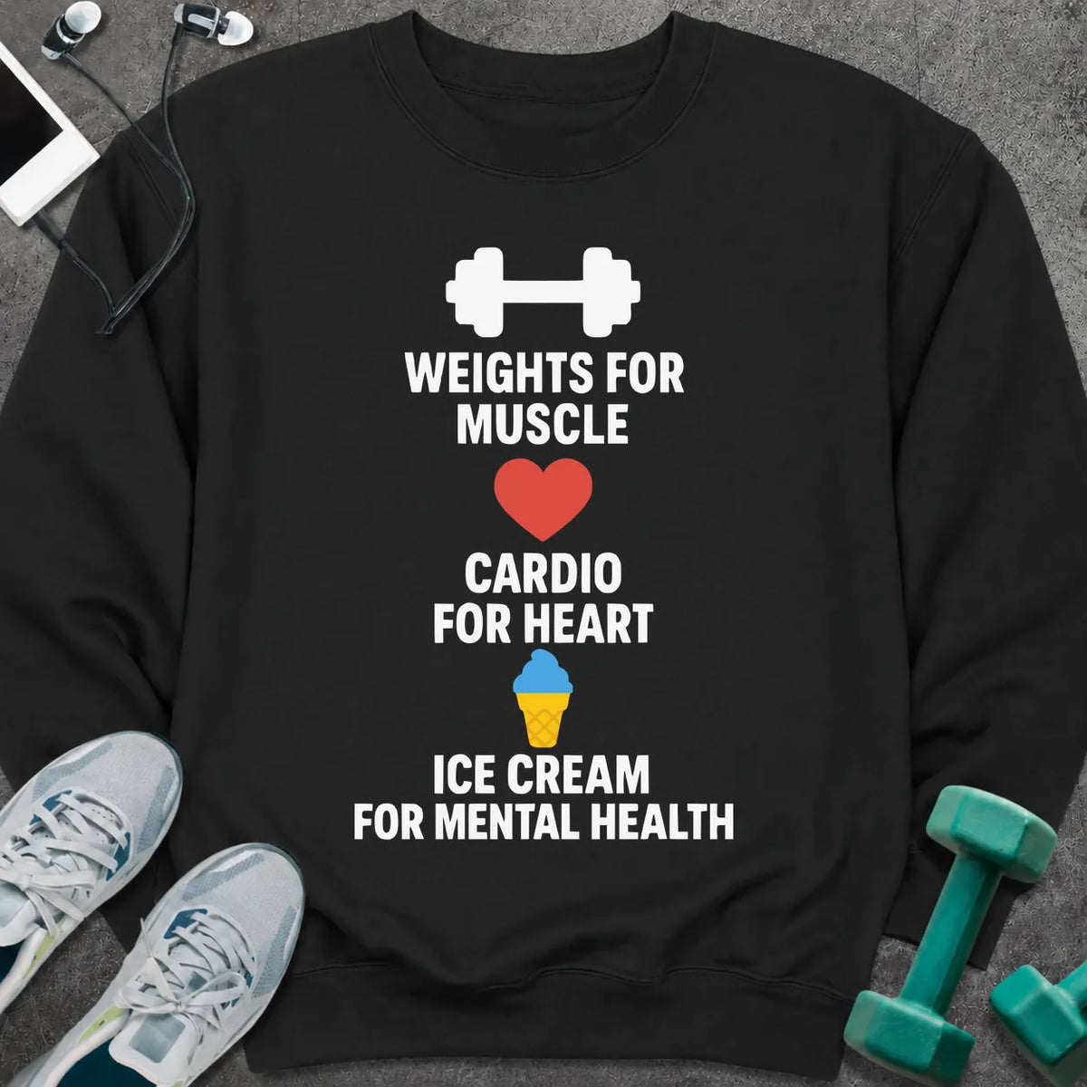 Sweatshirt S / Black This Is For Sweatshirt