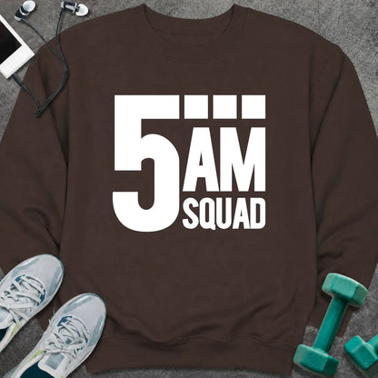 Sweatshirt S / Dark Chocolate 5AM Squad Sweatshirt