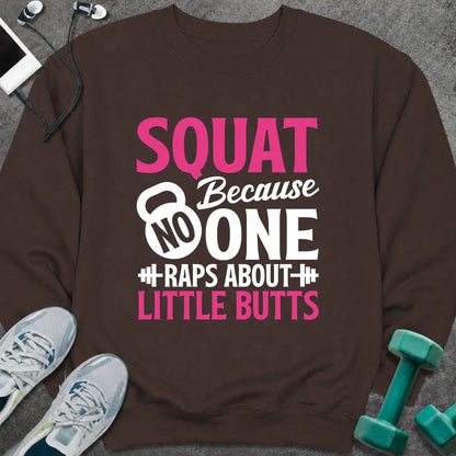 Sweatshirt S / Dark Chocolate Nobody Raps Sweatshirt
