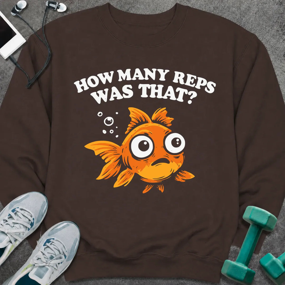 Sweatshirt S / Dark Chocolate What Rep Sweatshirt