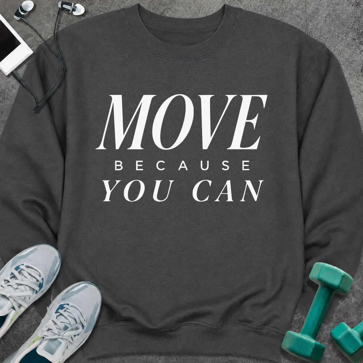 Sweatshirt S / Dark Heather Move Freely Sweatshirt