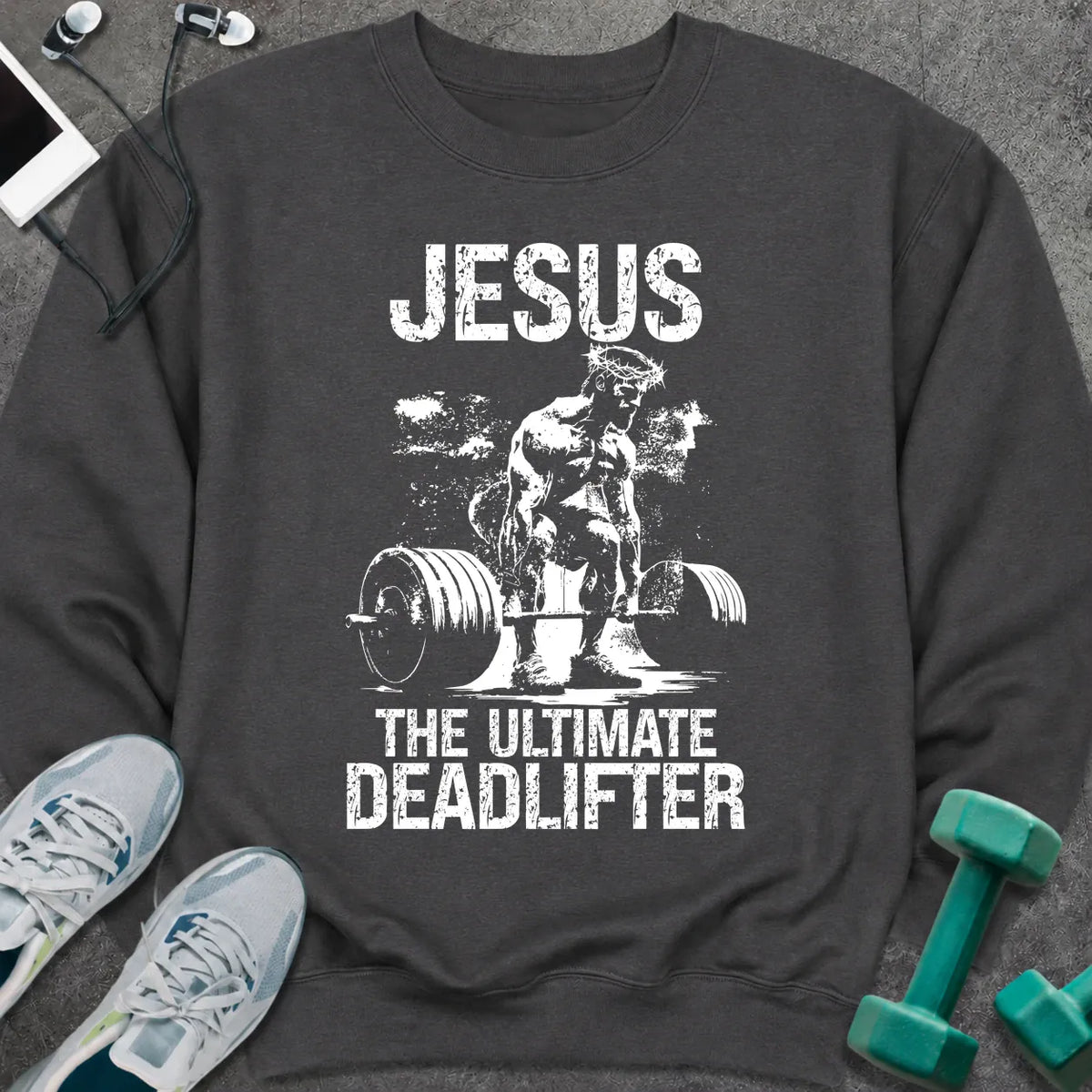 Sweatshirt S / Dark Heather Ultimate Deadlifter Sweatshirt