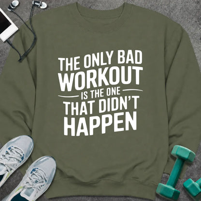 Sweatshirt S / Military Green Only Workout Sweatshirt