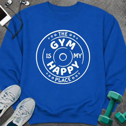 Sweatshirt S / Royal Happy Place Sweatshirt