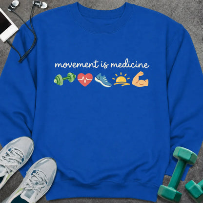 Sweatshirt S / Royal Movement Medicine Sweatshirt