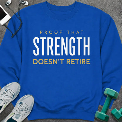 Sweatshirt S / Royal Never Retires Sweatshirt