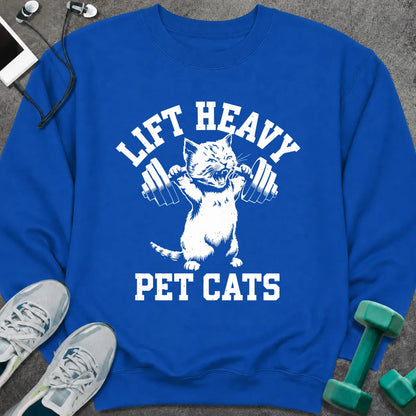 Sweatshirt S / Royal Pet Cats Sweatshirt