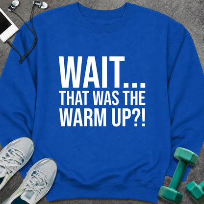 Sweatshirt S / Royal Warm Up Sweatshirt
