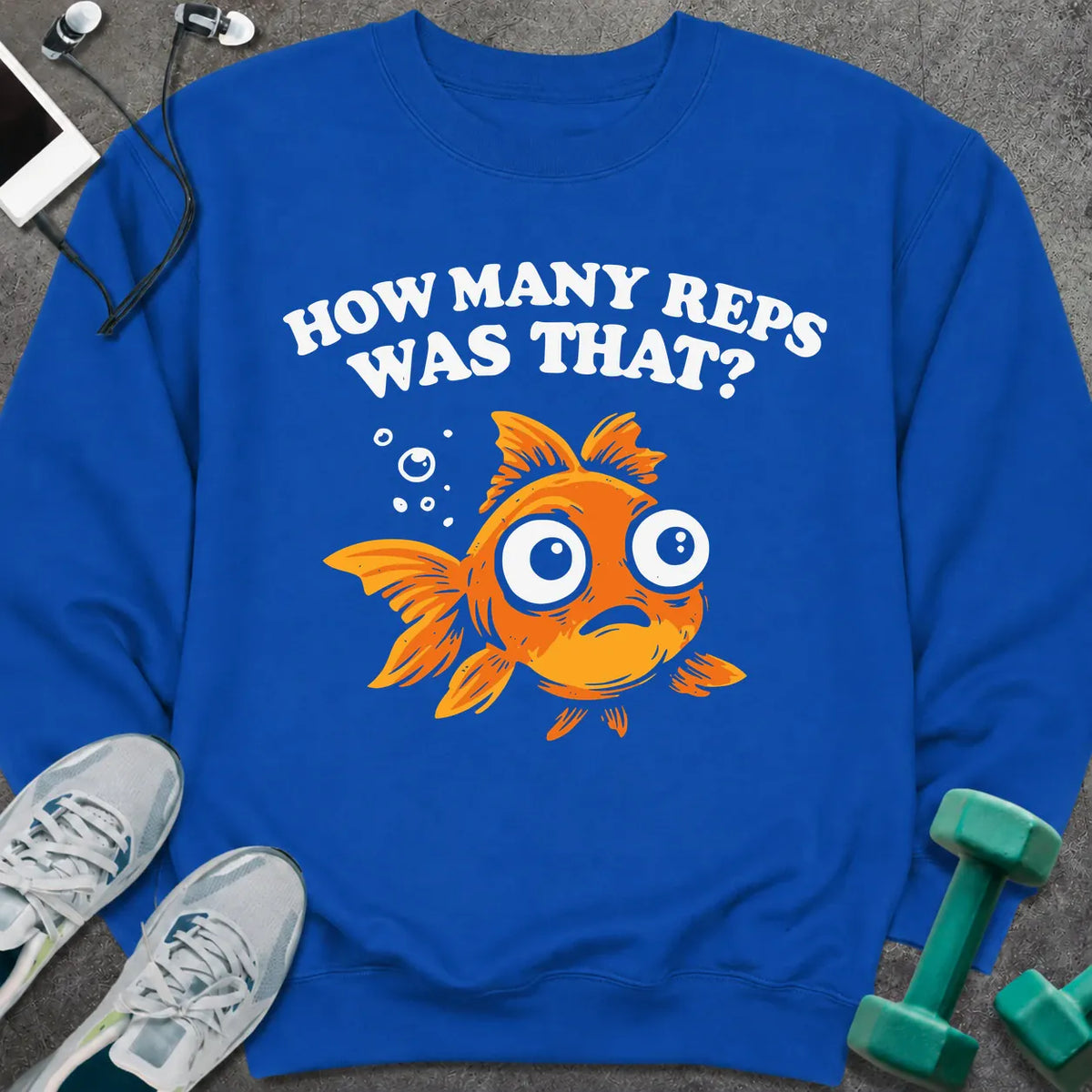 Sweatshirt S / Royal What Rep Sweatshirt