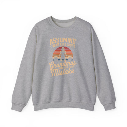 Sweatshirt S / Sport Grey Average Grandma Sweatshirt