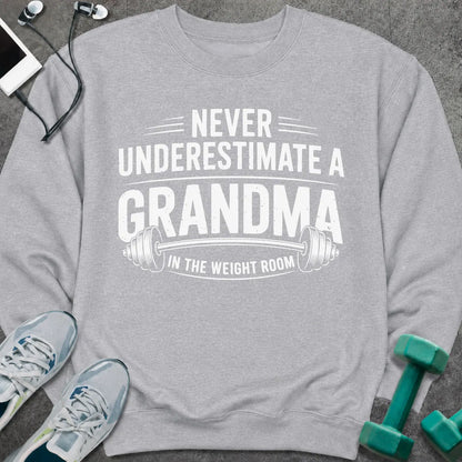 Sweatshirt S / Sport Grey Grandma Weight Sweatshirt