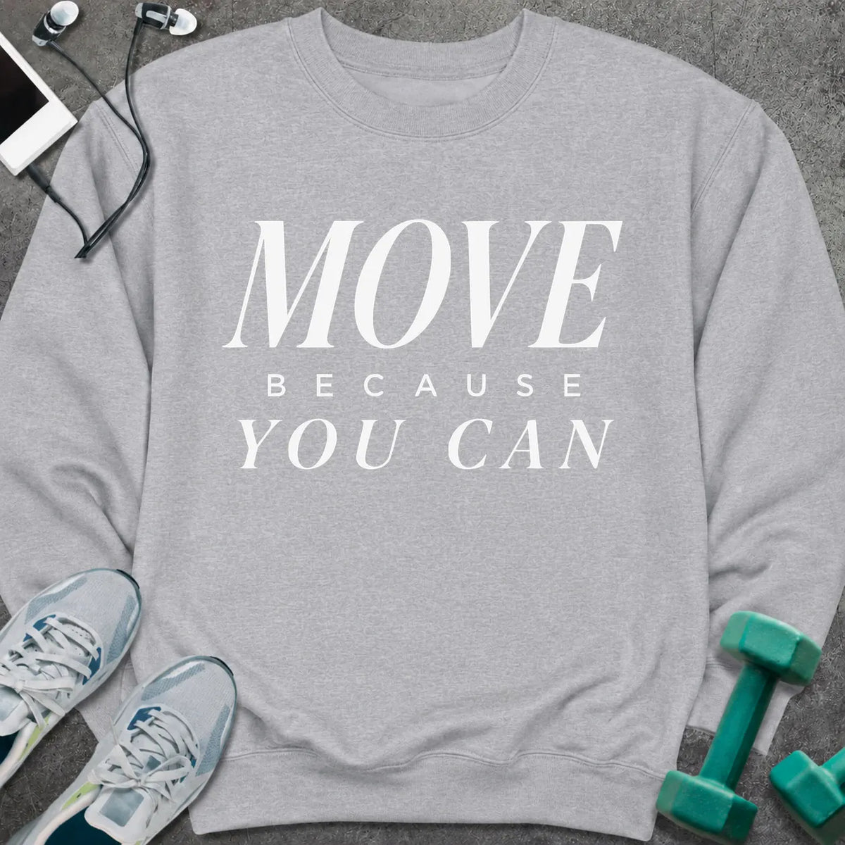 Sweatshirt S / Sport Grey Move Freely Sweatshirt