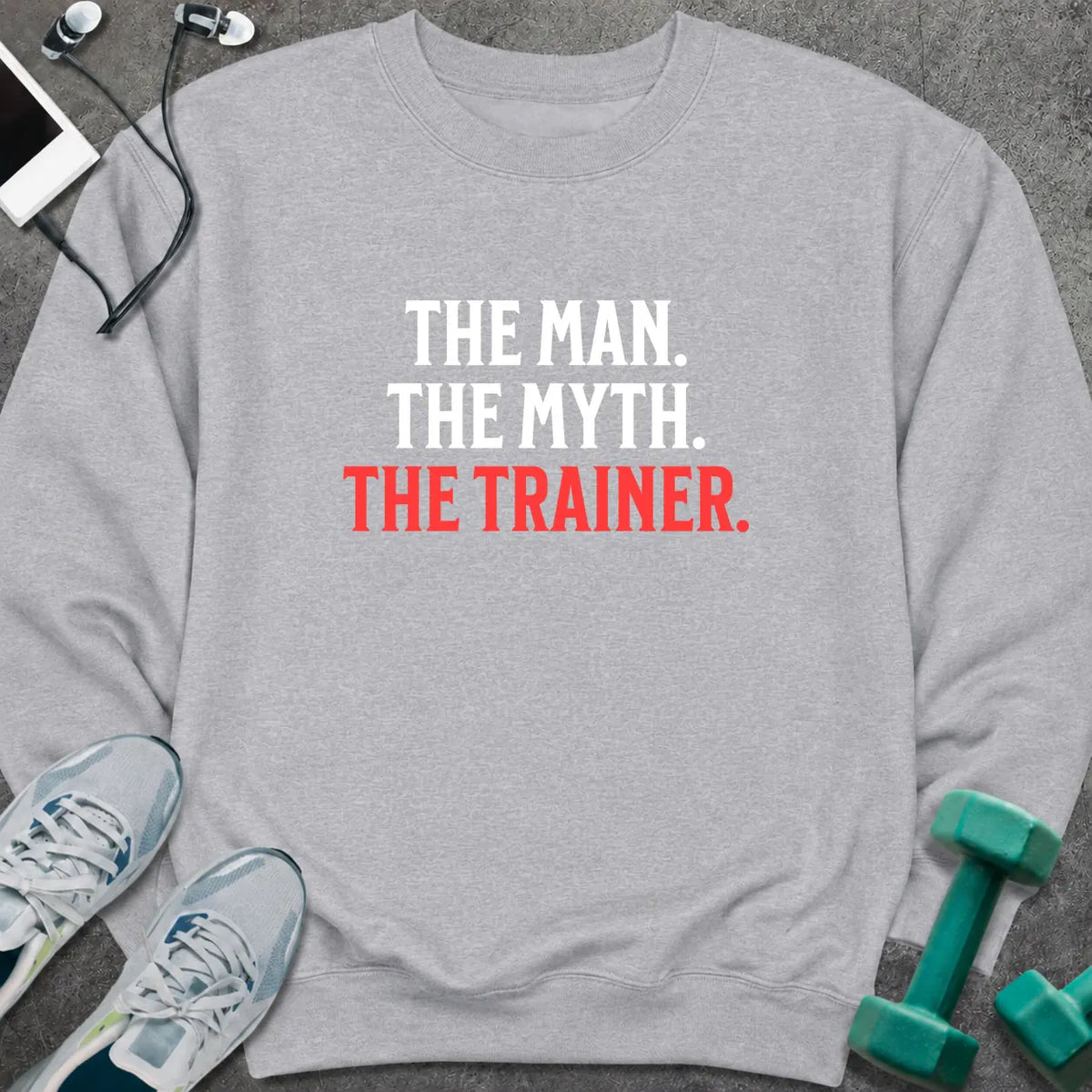 Sweatshirt S / Sport Grey The Trainer Sweatshirt