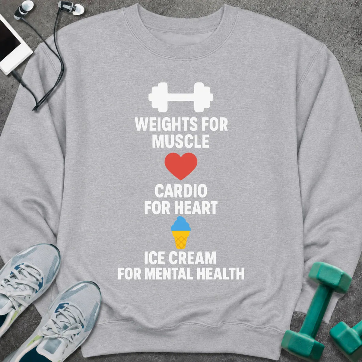 Sweatshirt S / Sport Grey This Is For Sweatshirt